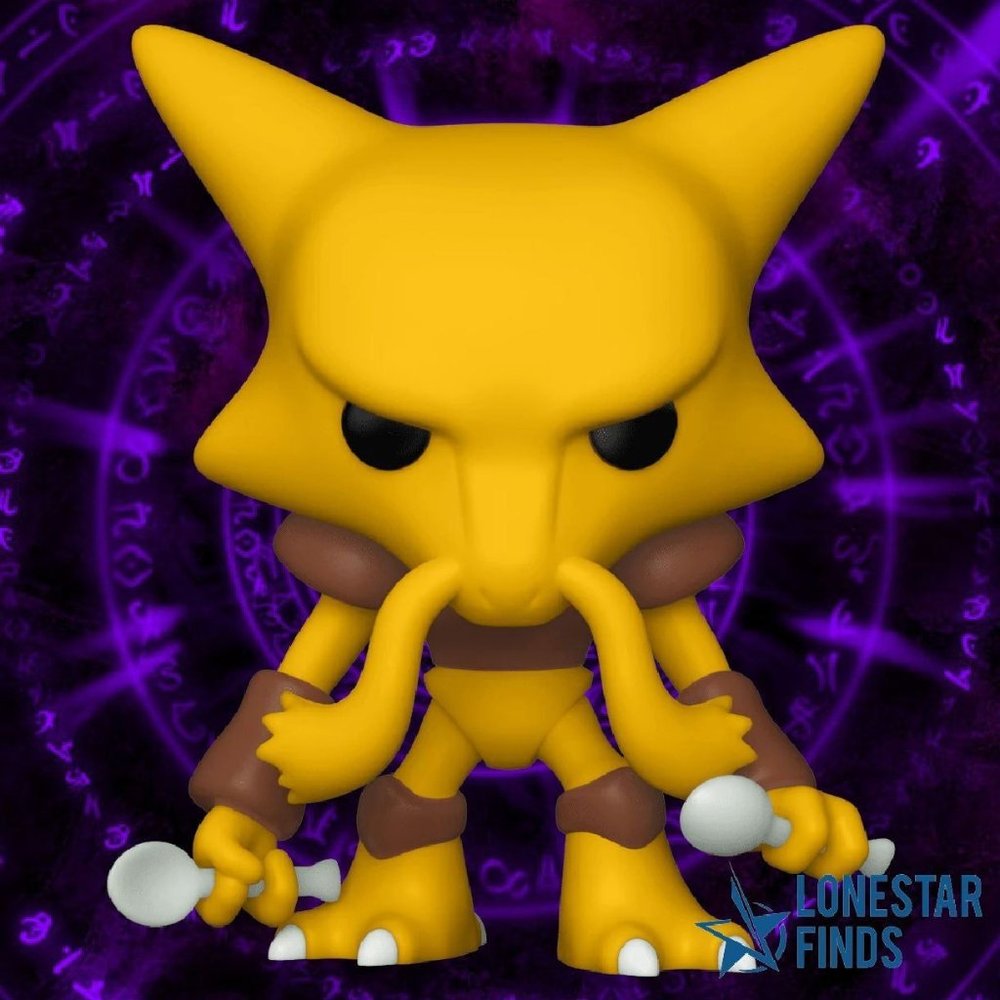 Funko POP! Games Pokemon Alakazam Figure #855!
